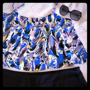 Aqua: Crop Top Large